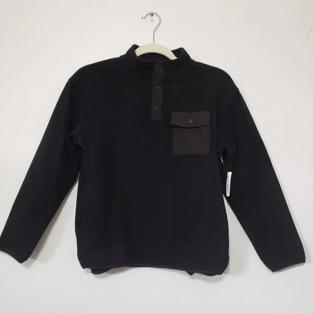 Old Navy Button Snap Pullover Fleece